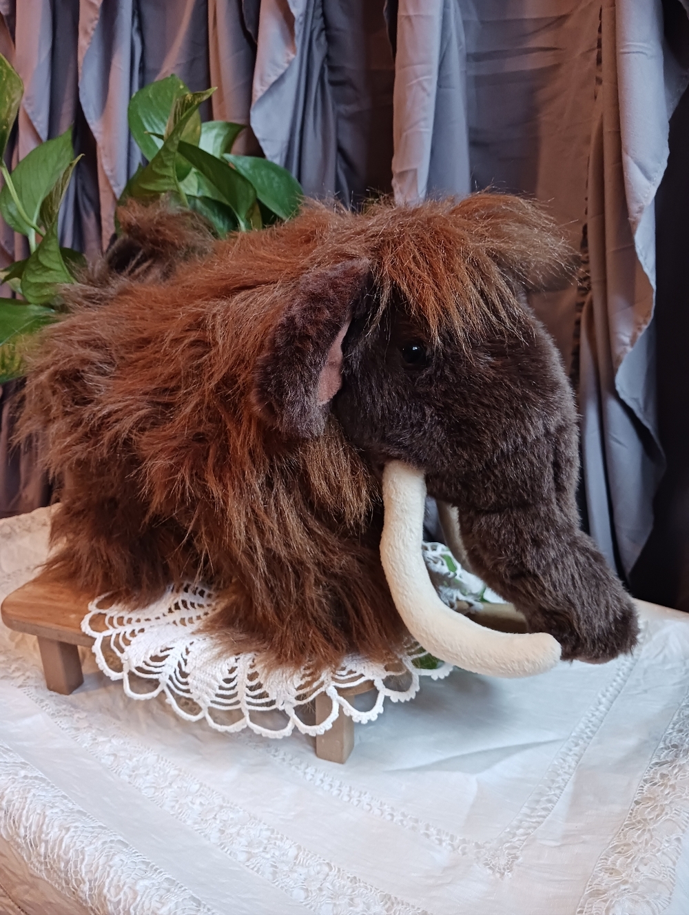 Retired Woolly Mammoth BABW Adorable Collectible Stuffed In Nov 2010